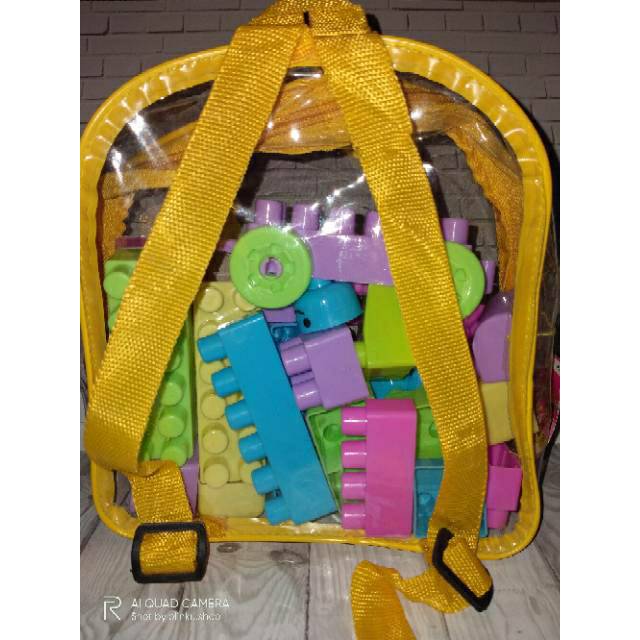 Tas paket Lego block