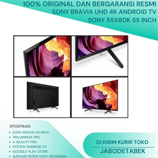 Jual Sony Bravia 55 Inch 4k SONY 55X80K Android Tv Sony 55 Inch uhd 4k