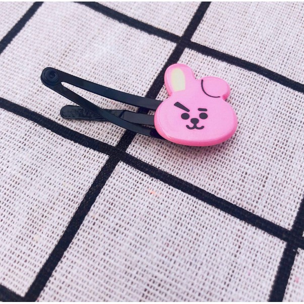 PIN RAMBUT CEWEK PIN PONI WANITA JEPIT RAMBUT AKSESORIS BTS BT21 IMPORT KOREAN STYLE DD307,308 COD