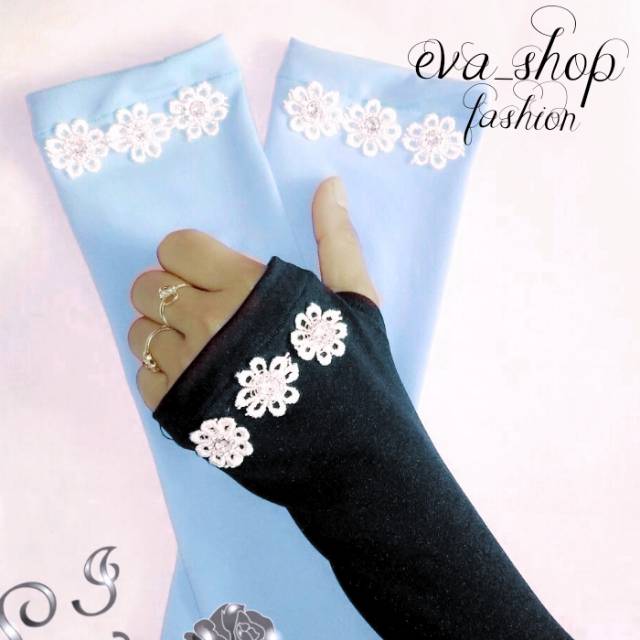 Hansock jempol flower.manset tangan