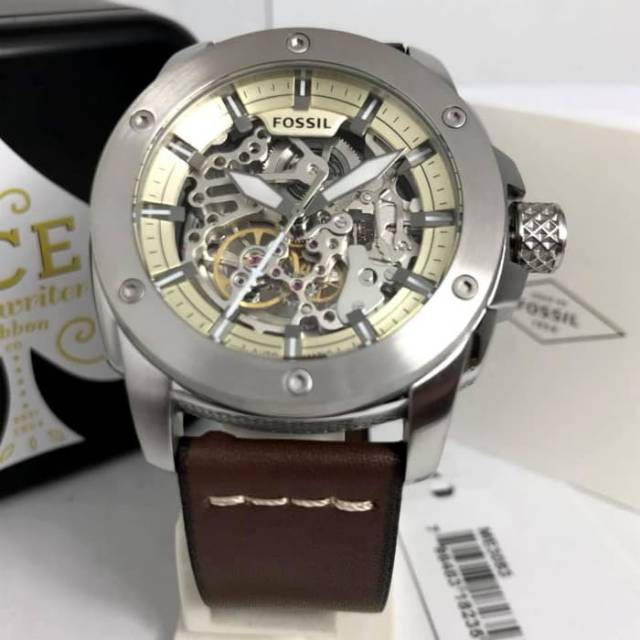 Fossil ME3083 Brown Silver Original