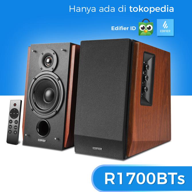PROMO Edifier R1700BT Bluetooth Bookshelf Speakers - 2.0