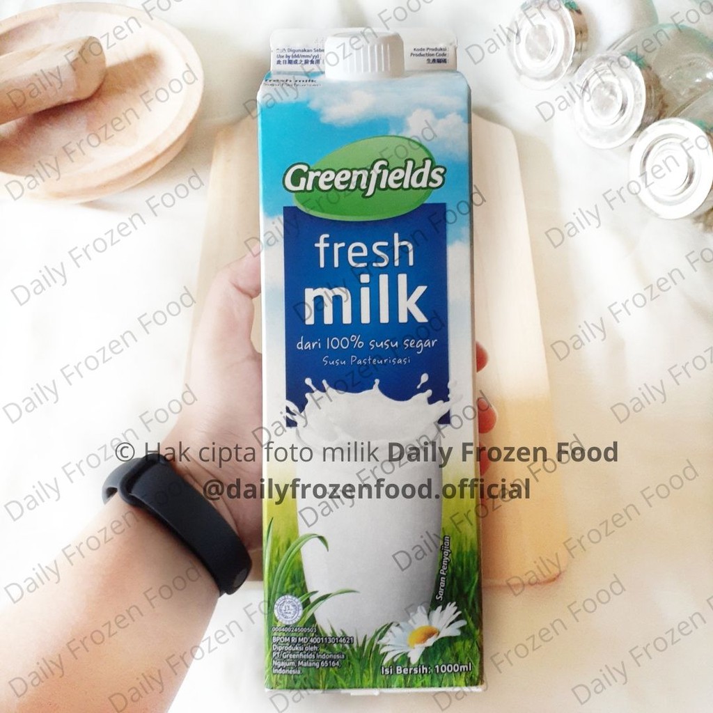 

Greenfields Fresh Milk 1 Liter (Kemasan Tutup Putar) - Lebih Higienis