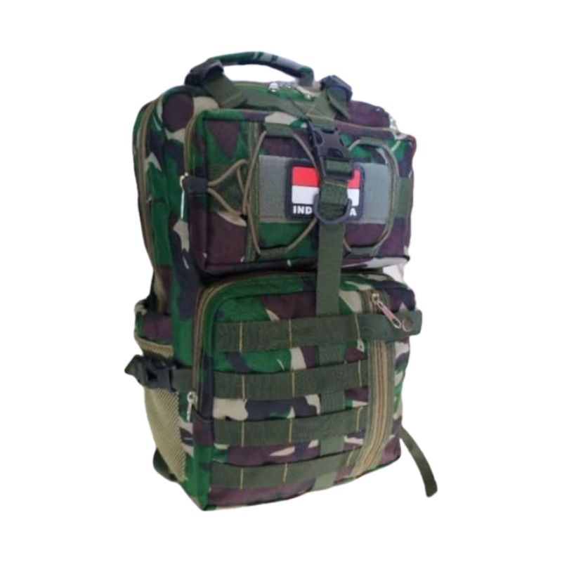 promo !!Tas ransel Libanon loreng TNI new/tas pria/tas tactical/tas sekolah/tas army/kualitas terjamin