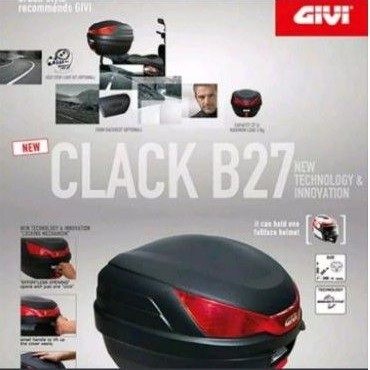 Box Givi B-27N Clark Muat 1 Helm Givi Original Best Quality