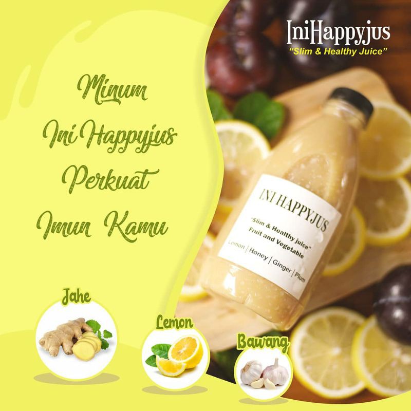 

Jus Herbal || INI HAPPYJUS || 350ml