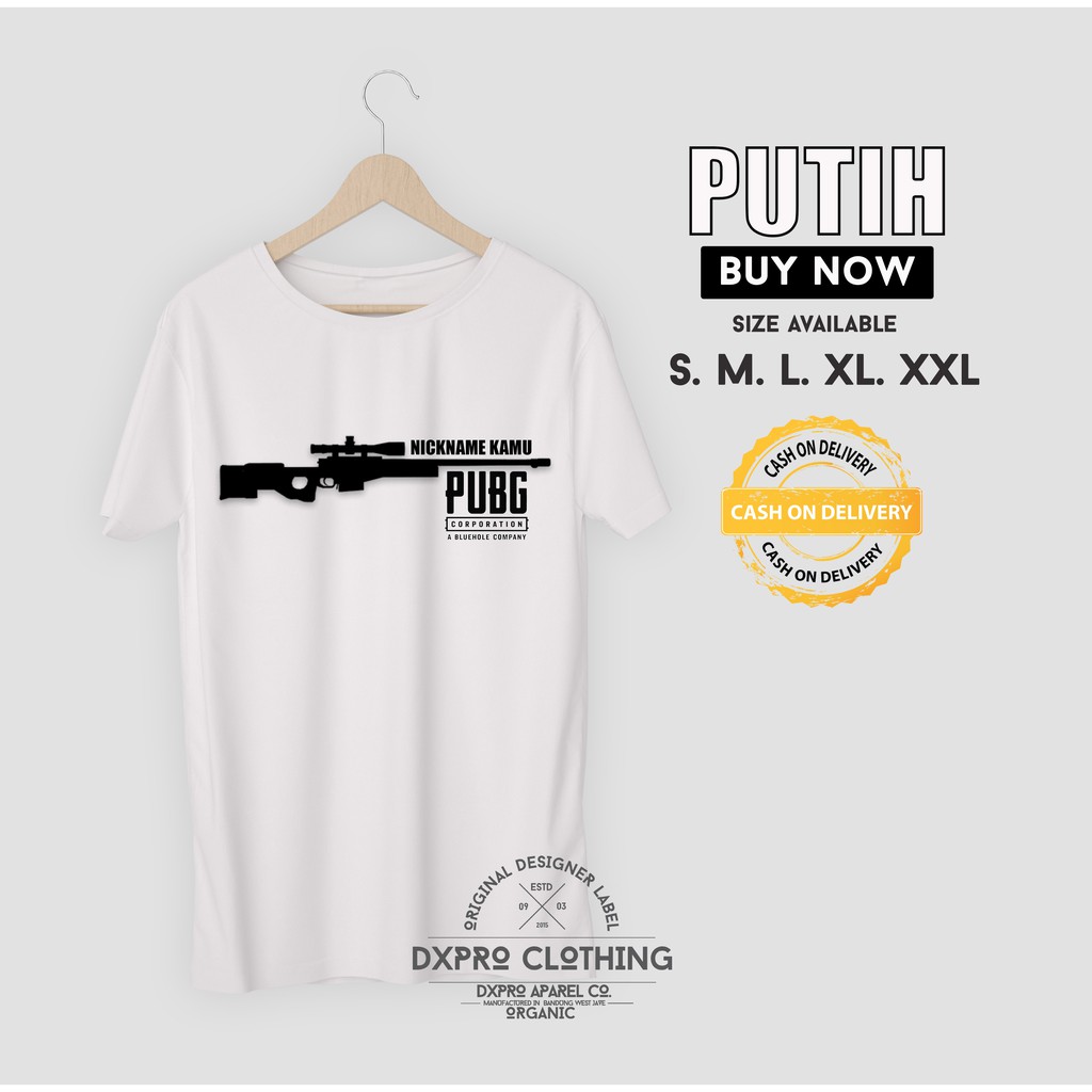 Kaos Baju PUBG AWM ARMY Shopee Indonesia