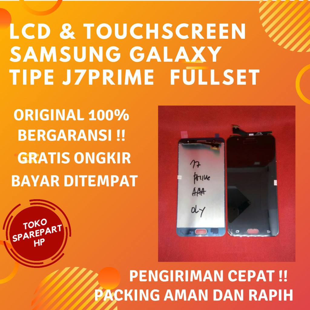 Lcd Original Hp Samsung Galaxy J7 Prime / J7Prime Fullset layar Lcd + Touchscreen Ori OLED/OEM