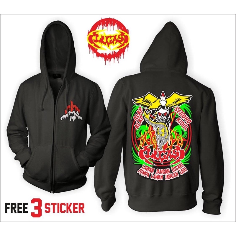 JAKET LIGAS ALAP-ALAP SEGORO KIDUL / ZIPPER RESLETING (COD)