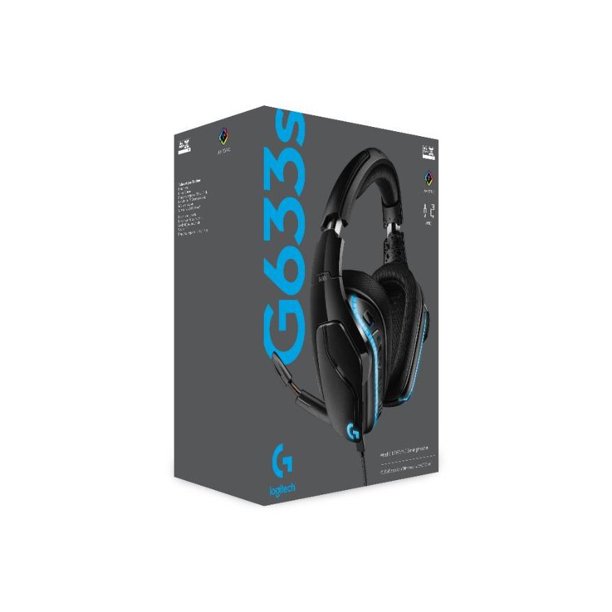 LOGITECH GAMING HEADSET G633s 7.1 LIGHTSYNC Gaming Headset