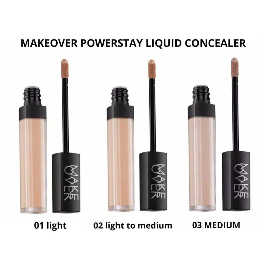 MAKEOVER Powerstay Color Correcting Primer 25ml, Lipcream, Mascara,Power Foundation,Eyeliner Pensil