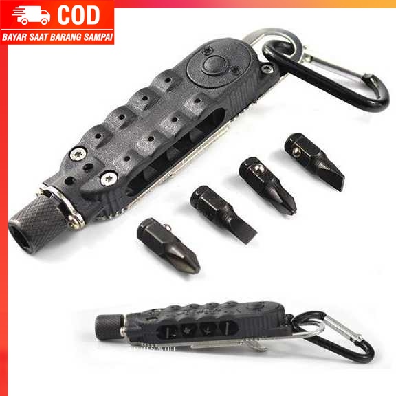 (100% BARANG ORI) CRKT Gat A Way Driver Magic Screwdriver EDC Multifunction Tools - 9095