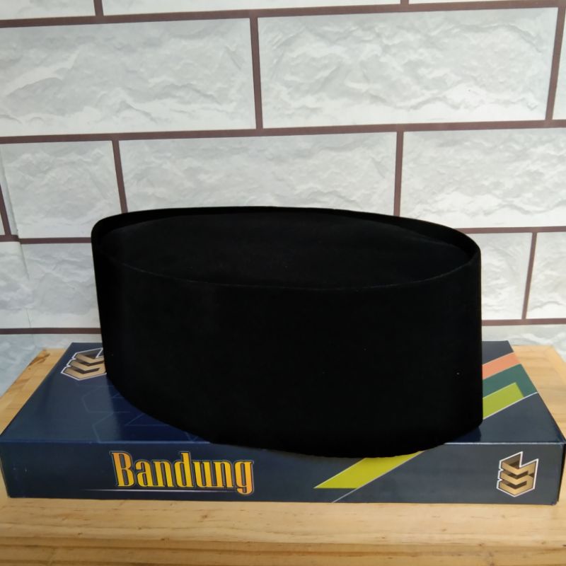 Peci hitam nasional POLOS AC & NON AC songkok nasional kopiah nasional peci hitam songkok hitam song