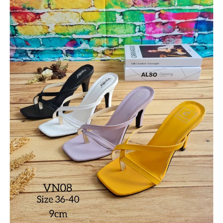 ABBUSHOES  Vn 08 haig hell glamore jepit silang 9cm