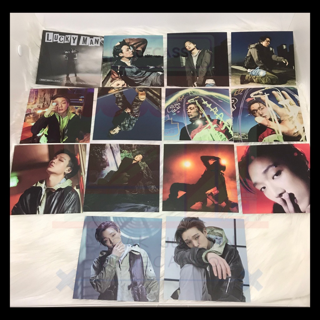 BOBBY LUCKY MAN KiT PHOTOCARD LYRICS OFFICIAL