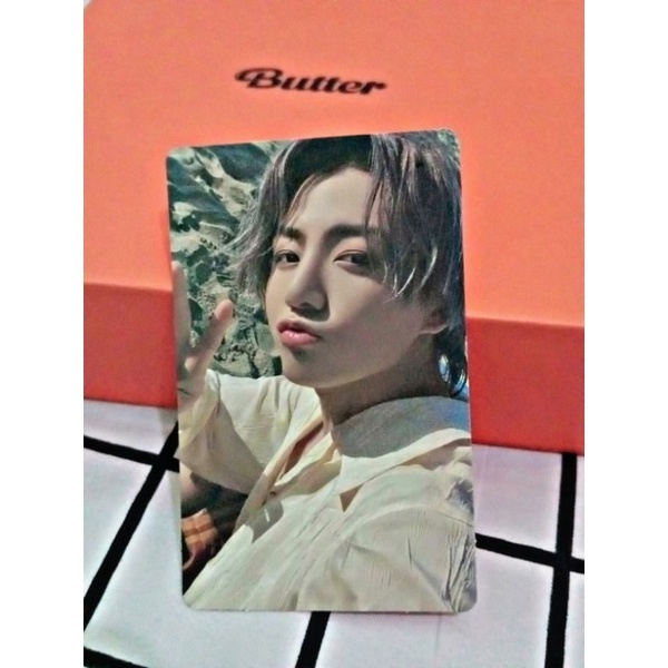 PC/PHOTOCARD JUNGKOOK BUTTER  PEACHES VERSION