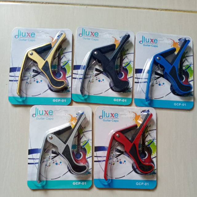 Capo gitar dluxe GCP 01, bahan besi