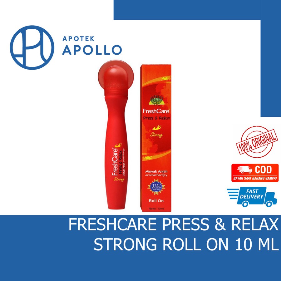 FRESH CARE PRESS &amp; RELAX STRONG ROLL ON 10 ML FRESHCARE