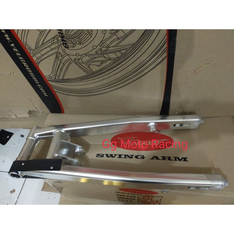 Vrossi Swing Arm Lengan Ayun Supertrack Satria Fu Pro Silver Gold