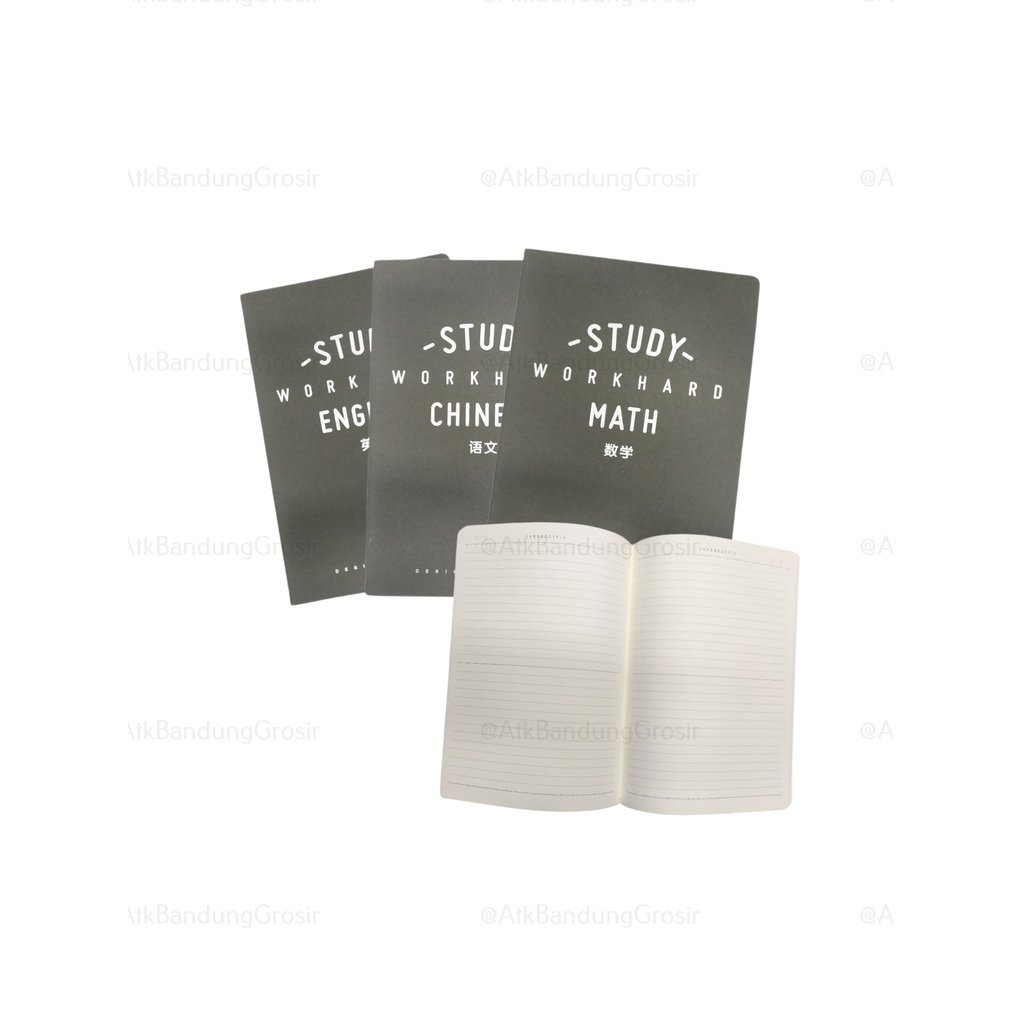 

Buku Tulis Notebook Impor Languo LG-20910 Study Ukuran Boxy B5 – Satuan