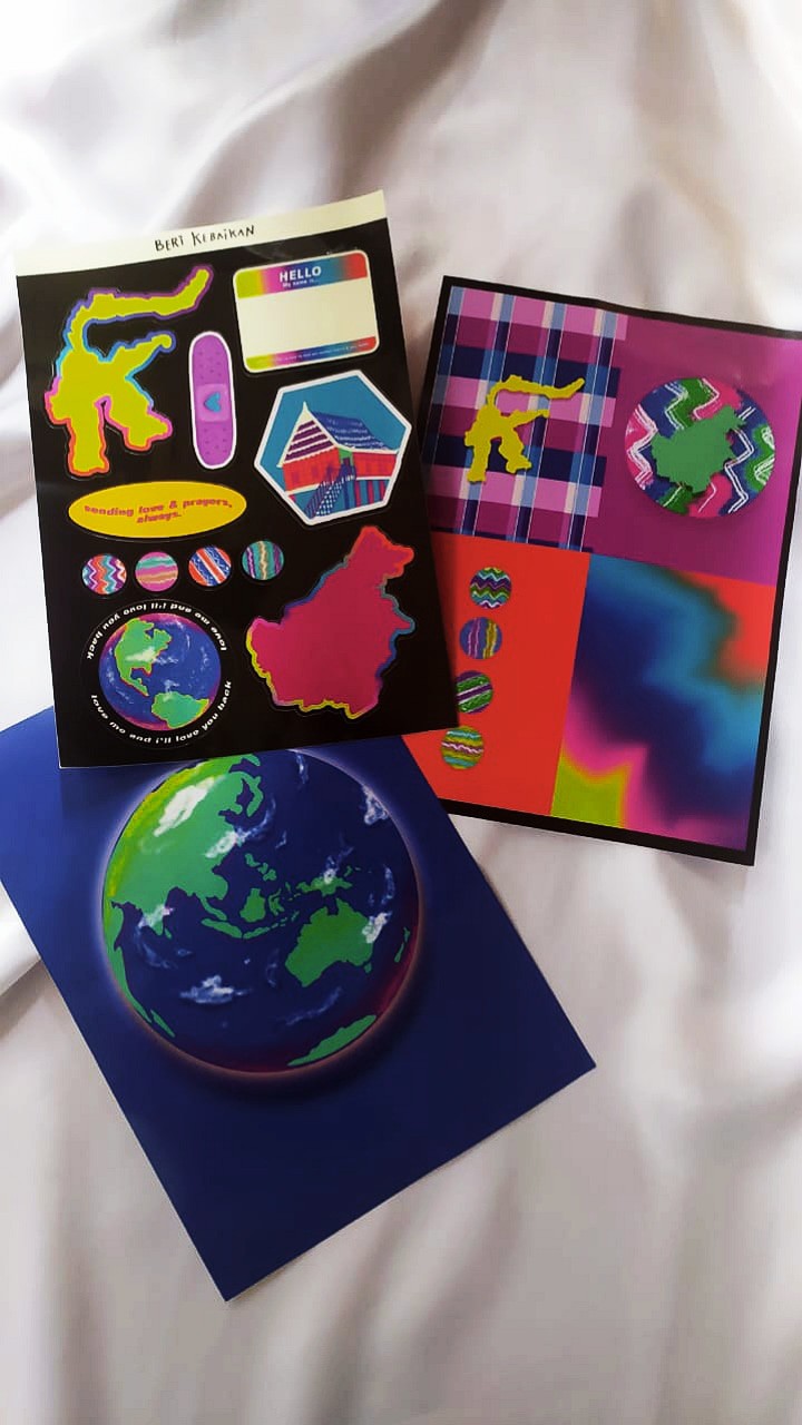 Sticker(+poster) For Donation Kalsel & Sulbar