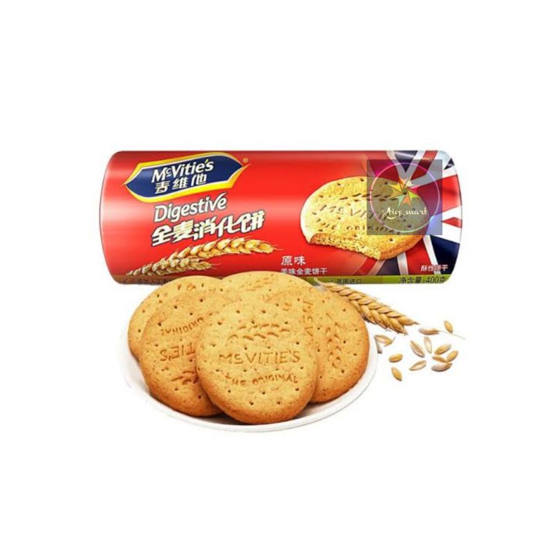 

MC Vitties Digestive Original 400gr/Biskuit Import