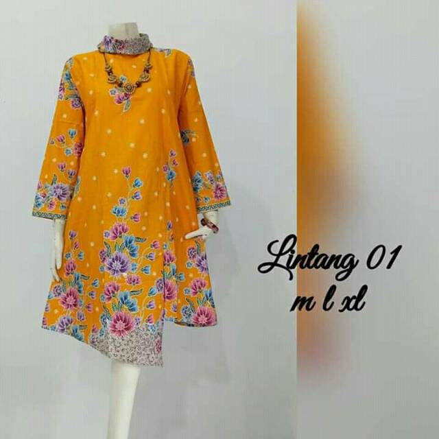 Tunik batik dress batik lintang utama