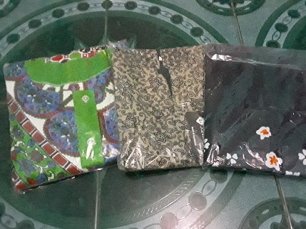 Cod - Atasan Batik Tunik Wanita M L Xl Xxl Jumbo