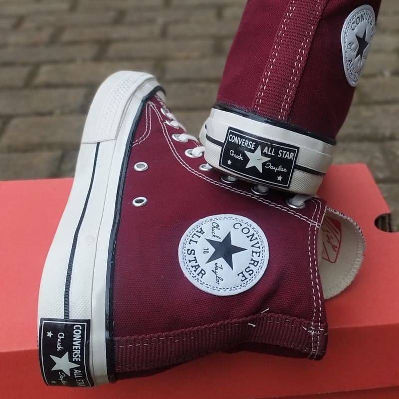 SEPATU CONVERSE ALL-STAR 70S MARON SIZE 37-43