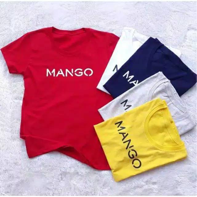 Kaos mango / mango / atasan mango / atasan kekinian