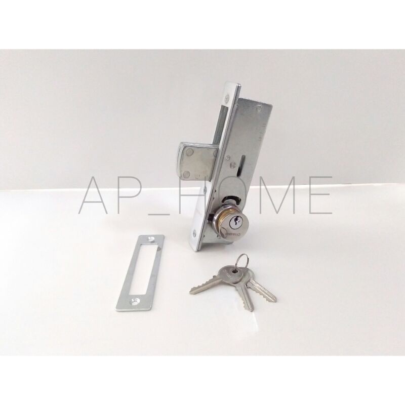 Aluminium Lockcase Onassis 528(L) / Kuncian Pintu Aluminium dan Besi Satu Daun