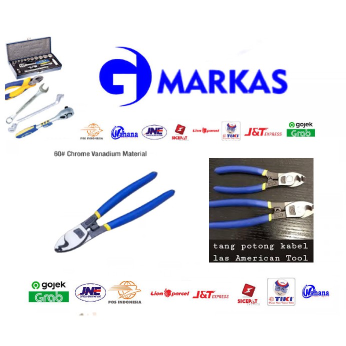 Tang Pemotong Kabel LAS 6" American Tools