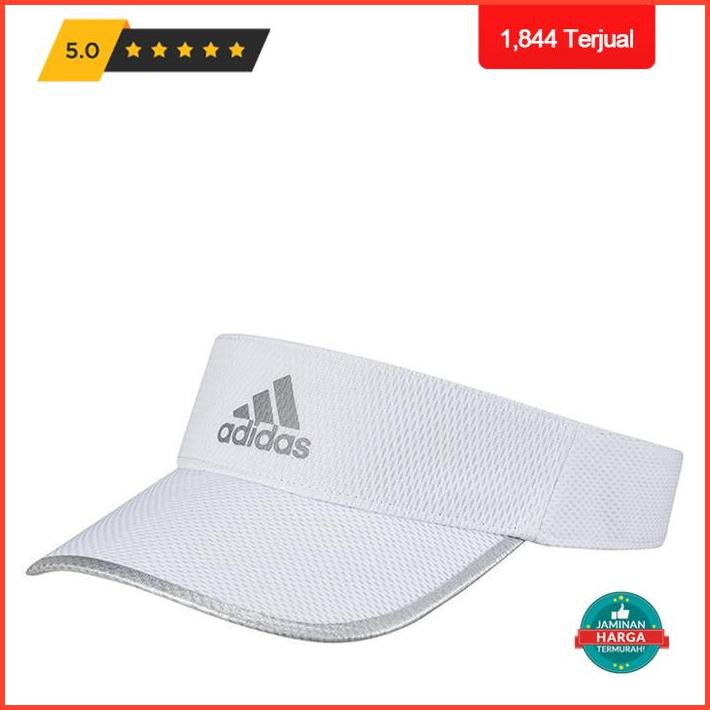 Puncak Promo Original Topi Adidas Runner Visor Aeroready White Termurah