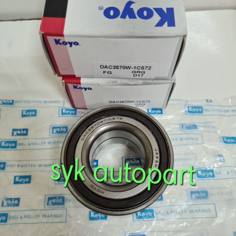 BEARING RODA DEPAN AGYA AYLA SENSOR ABS DAC 3570-W1 KOYO