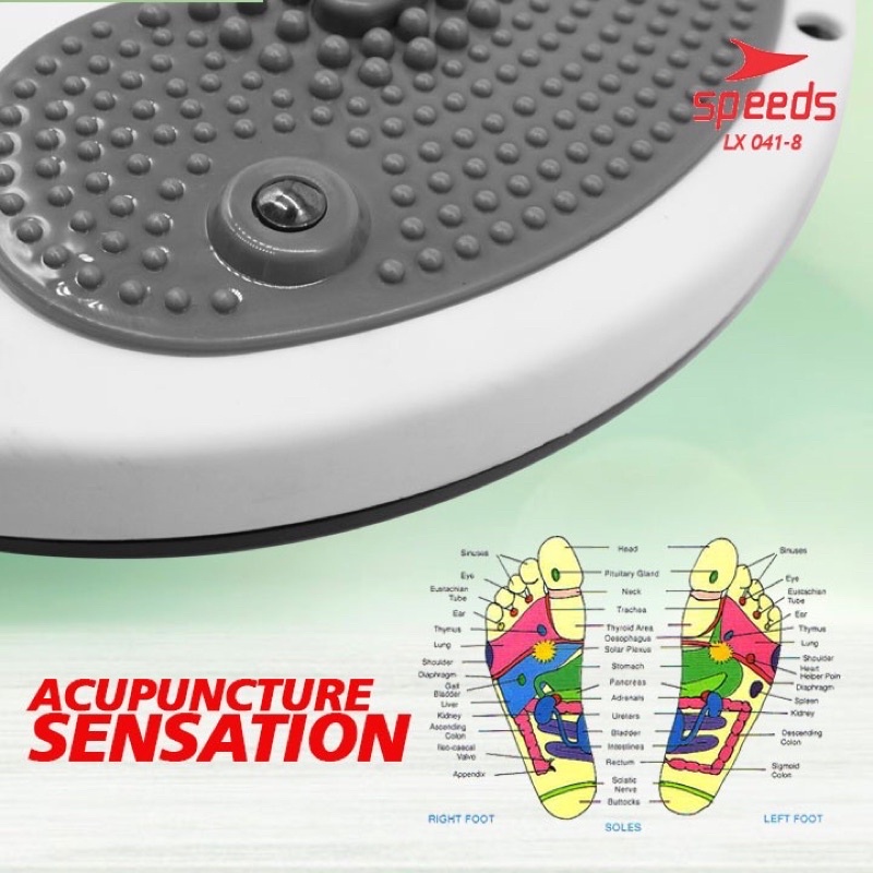 Waist  Twisting  Magnetic Alat Olahraga Putar Magnet Pelangsing Tubuh Pengecil Perut  041-8-4