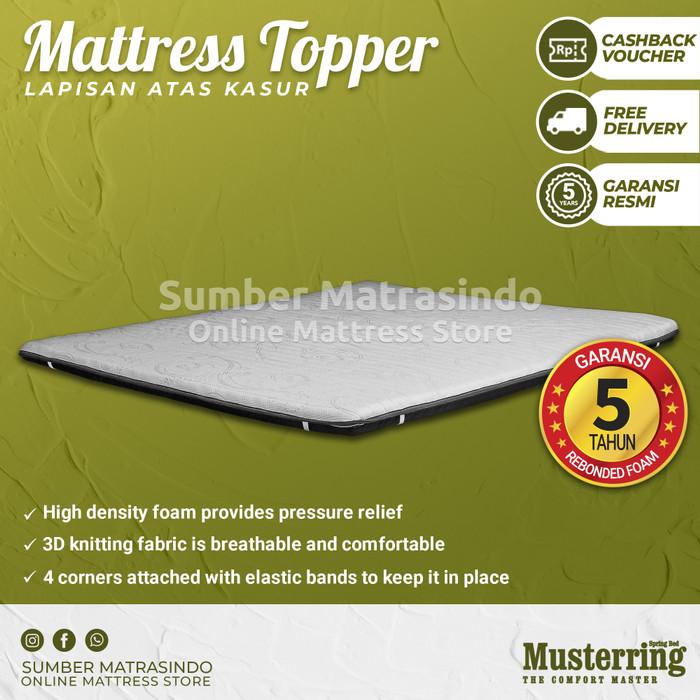 Kasur Lantai Alas Kasur Mattress Topper Musterring 160X200 Cm