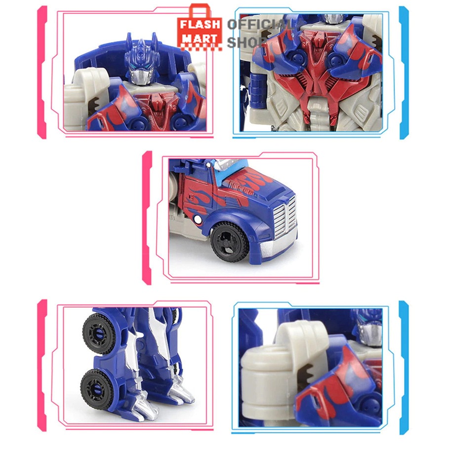 Flashmart Mainan Mobil Action Figure Transformer