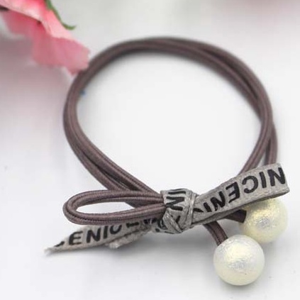 HO Ikat Rambut Ala Korea Import Murah 1966 Ikat rambut korea ikat rambut pendek ikat rambut lucu-NICE COKLAT