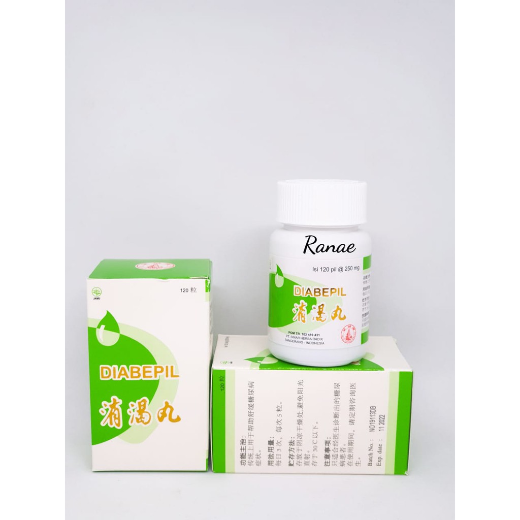 Diabepil xiao ke wan obat diabete obat kencing manis