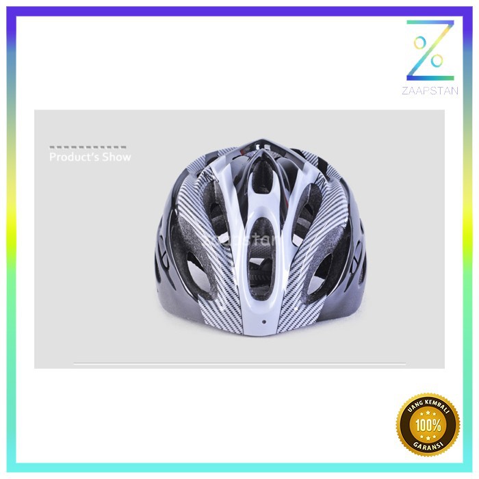 TaffSPORT Helm Sepeda EPS Foam PVC Shell - x10 - Gray