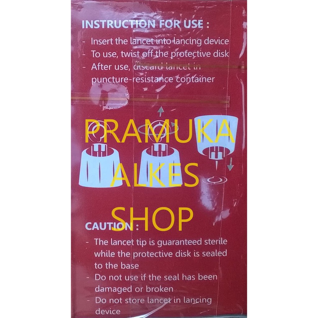 JARUM LANCET UNTUK EASY TOUCH, NESCO DAN GLUCO DR