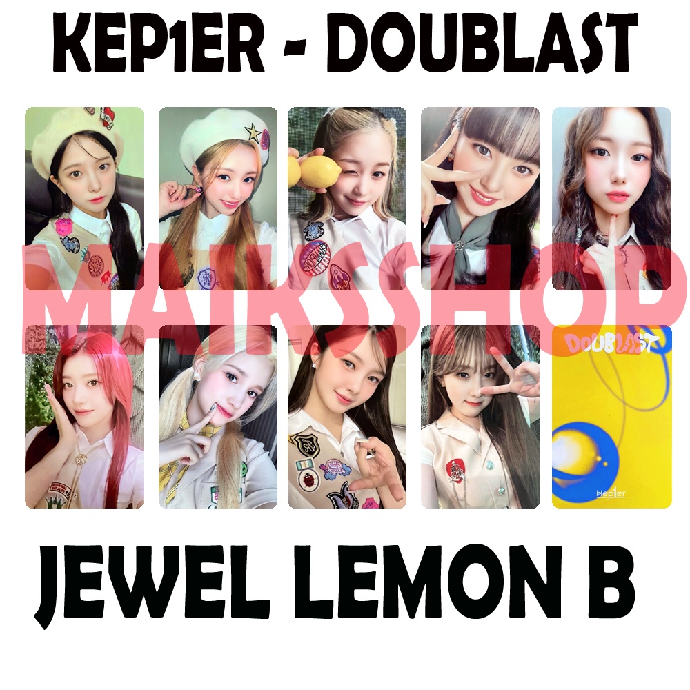 Kep1er Kepier Doublast Unofficial Photocard