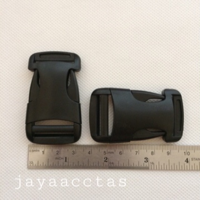 Kunci sodok tas 2.5 cm plastik buckle acetal