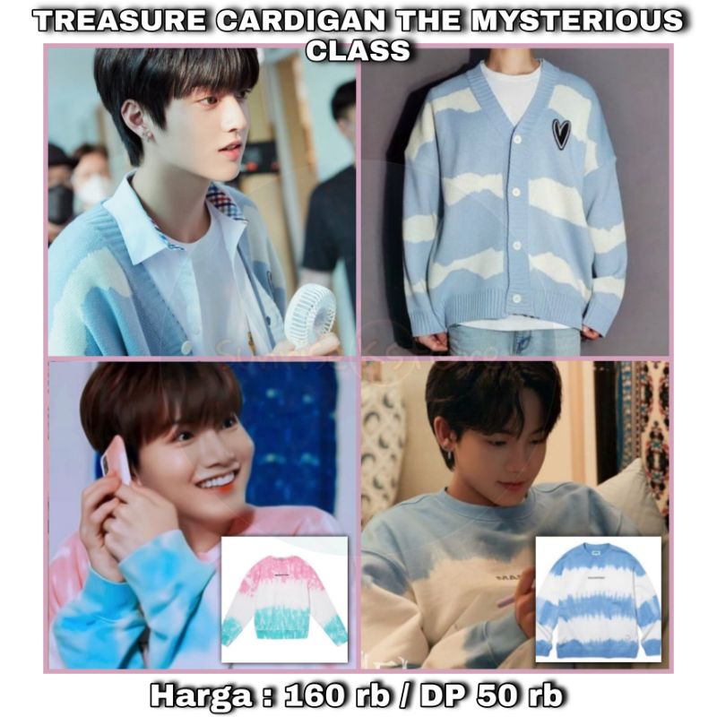 [PROMO 8.8 ] TREASURE CARDIGAN  THE MYSTERIOUS CLASS HARUTO HYUNSUK JUNKYU