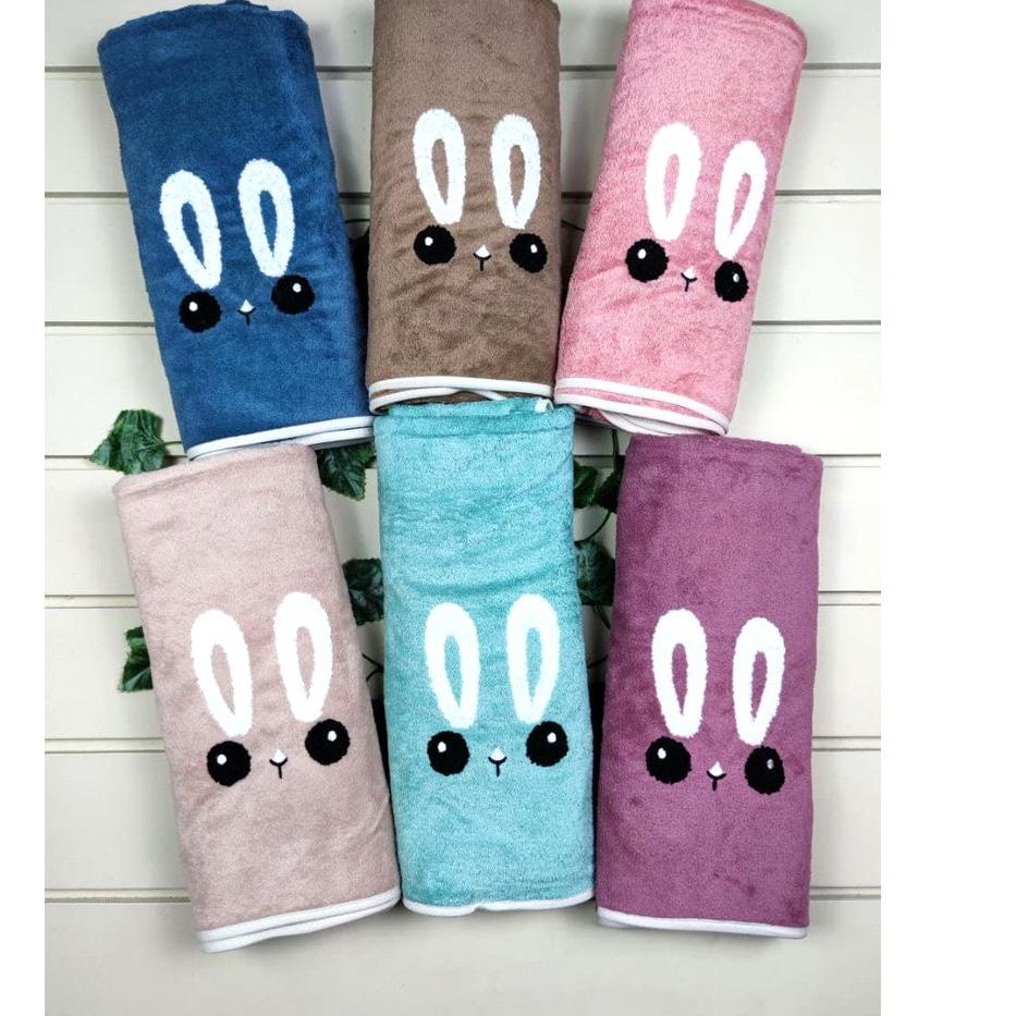 ❄ Handuk Bayi Dan Handuk Dewasa Motif Lucu Bulu Lembut Premium ۞
