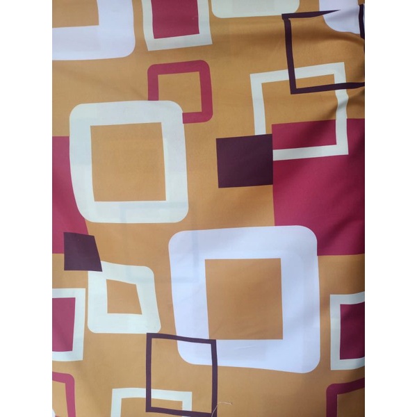 Kain Katun Poly Micro Bahan Sprei Motif Panjang 1 Meter Lebar 240Cm