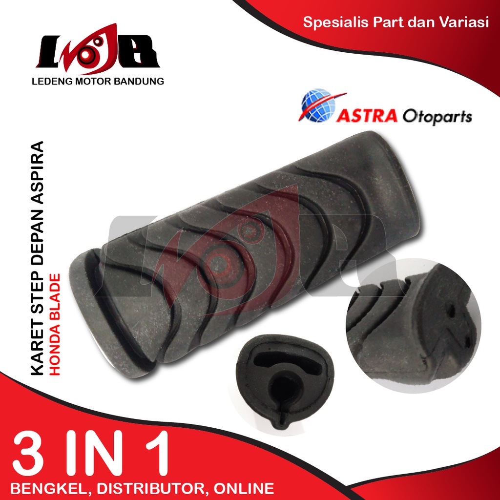 Aspira Karet Foot Step Depan Blade Revo Supra X 125 Footstep Motor Rubber Step Depan Karet