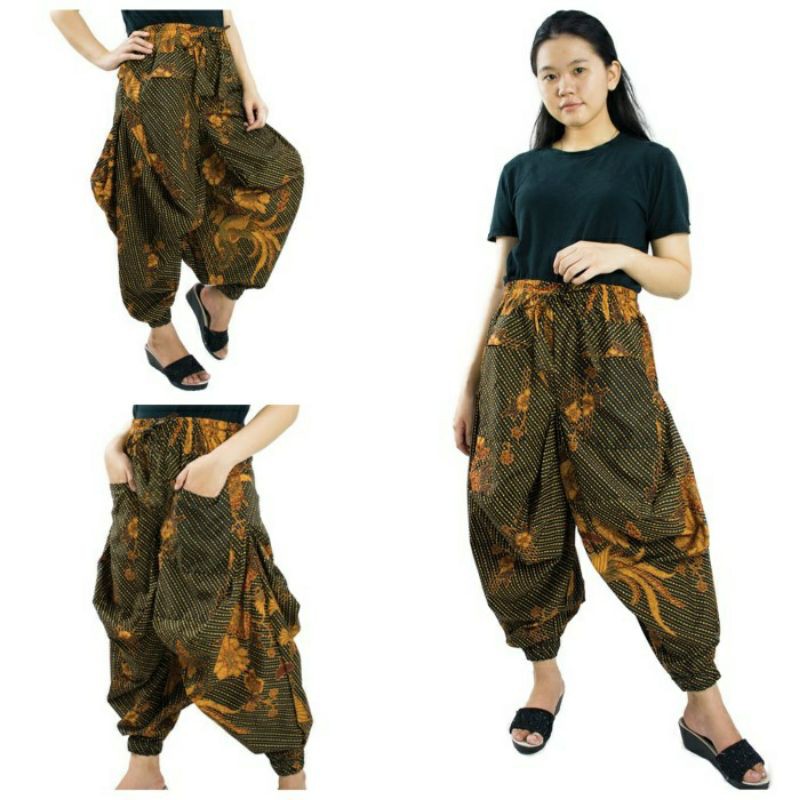 Celana Kulot Taty Longpant Aladin Batik Wanita