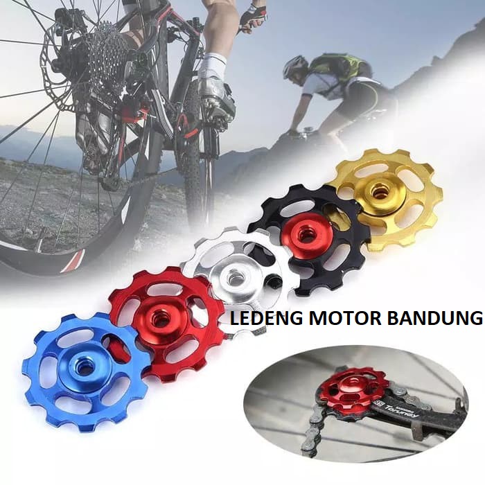 Pulley RD Bearing Rear Derailleur Sepeda Laher Gear Puli CNC Aloy