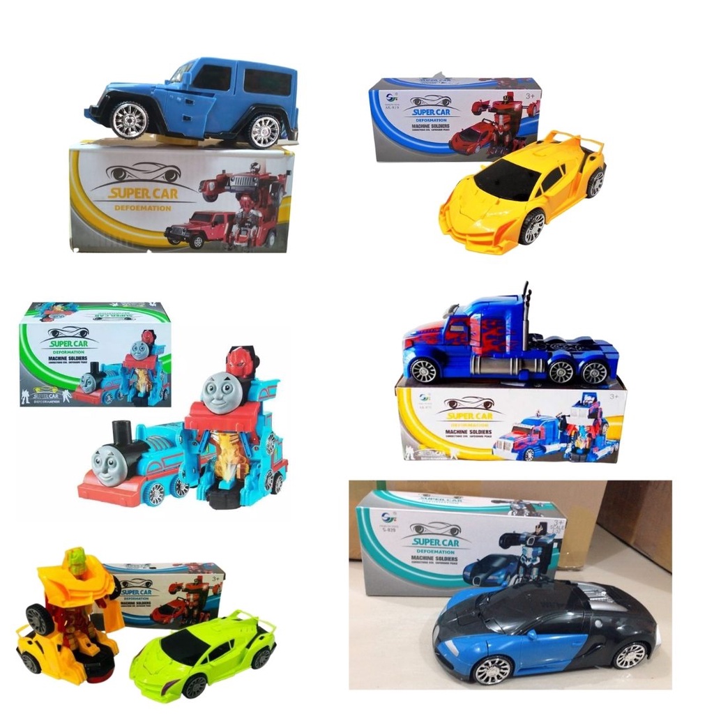 OMTEPEN -
MAINAN MOBIL SUPER CAR THOMAS ,OPTIMUS DEFORMATION BISA BERUBAH JADI ROBOT
